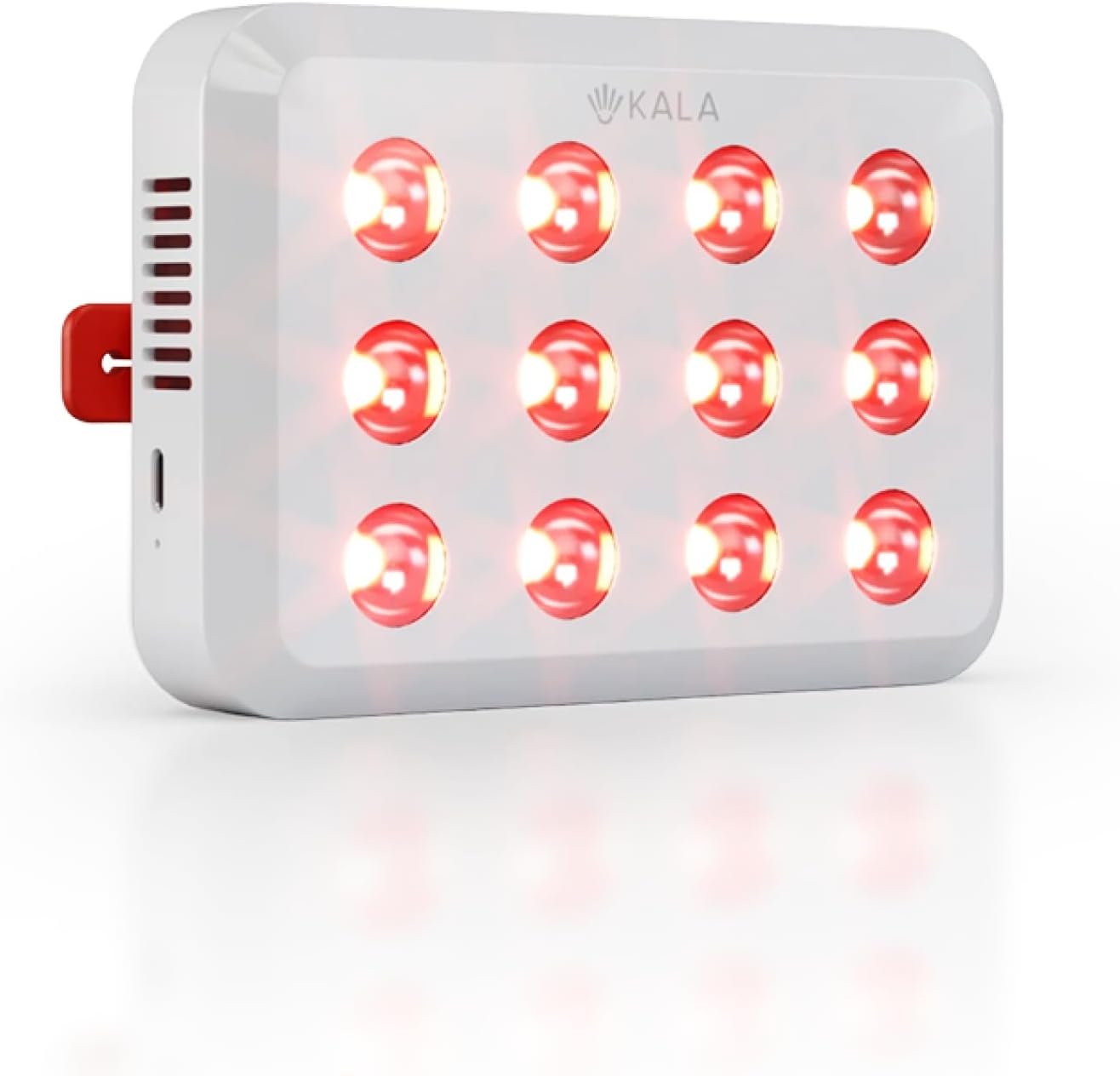 Kala Red Light Mini 2.0, Portable Red Light Therapy Device, 4 Wavelengths 630nm 660nm 830nm 850nm, Handheld LED Light for Face Body Neck Back, Travel Friendly, Women & Men, Includes Goggles
