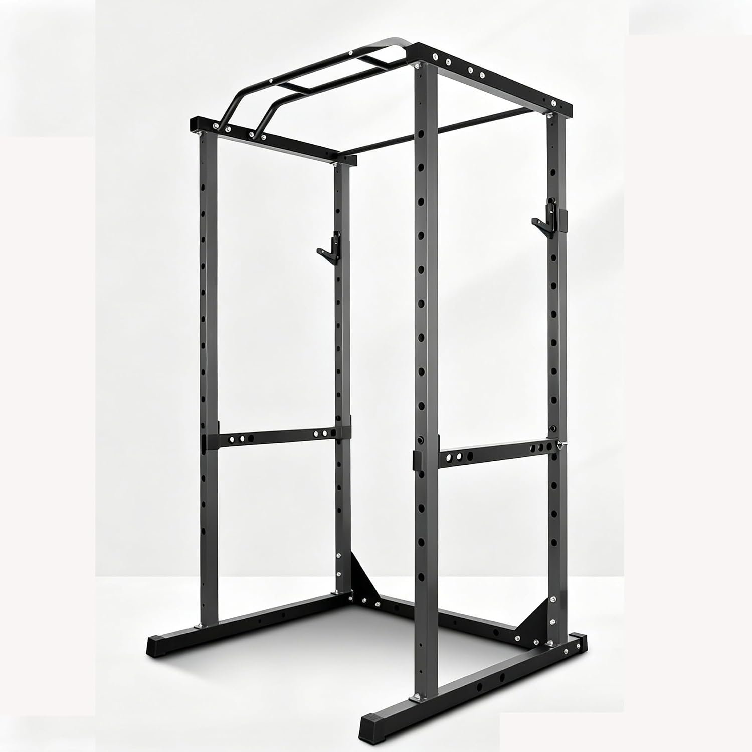 Power Racks for Home Gym, Half Racks Home Gym with Pull Up Bar. Squat Rack.1200Lbs Capacity, 14-Speed Adjustable Protection Arms. Fits Squat, Bench, and Deep Squat.