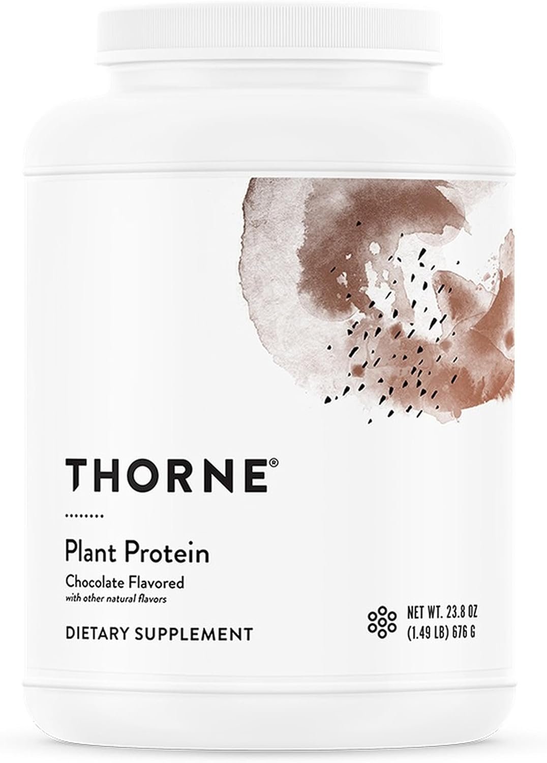 THORNE Plant Protein, 22 g Pea, Rice & Chia Protein Powder, 20 Servings