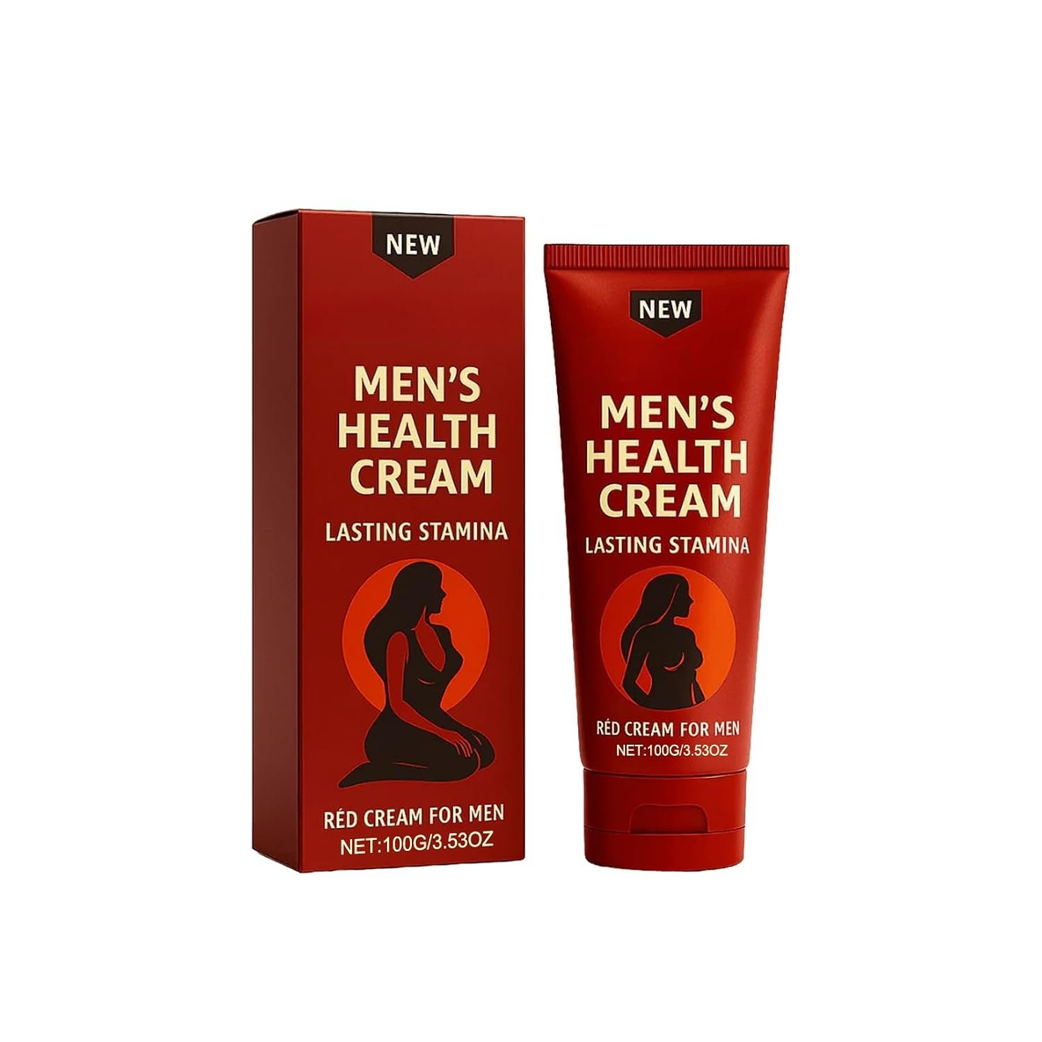 Peak force Men’s Health Cream, Daily Cream with Herbal Extracts, Smooth and Fast-Absorbing Formula, Gentle 3.5oz