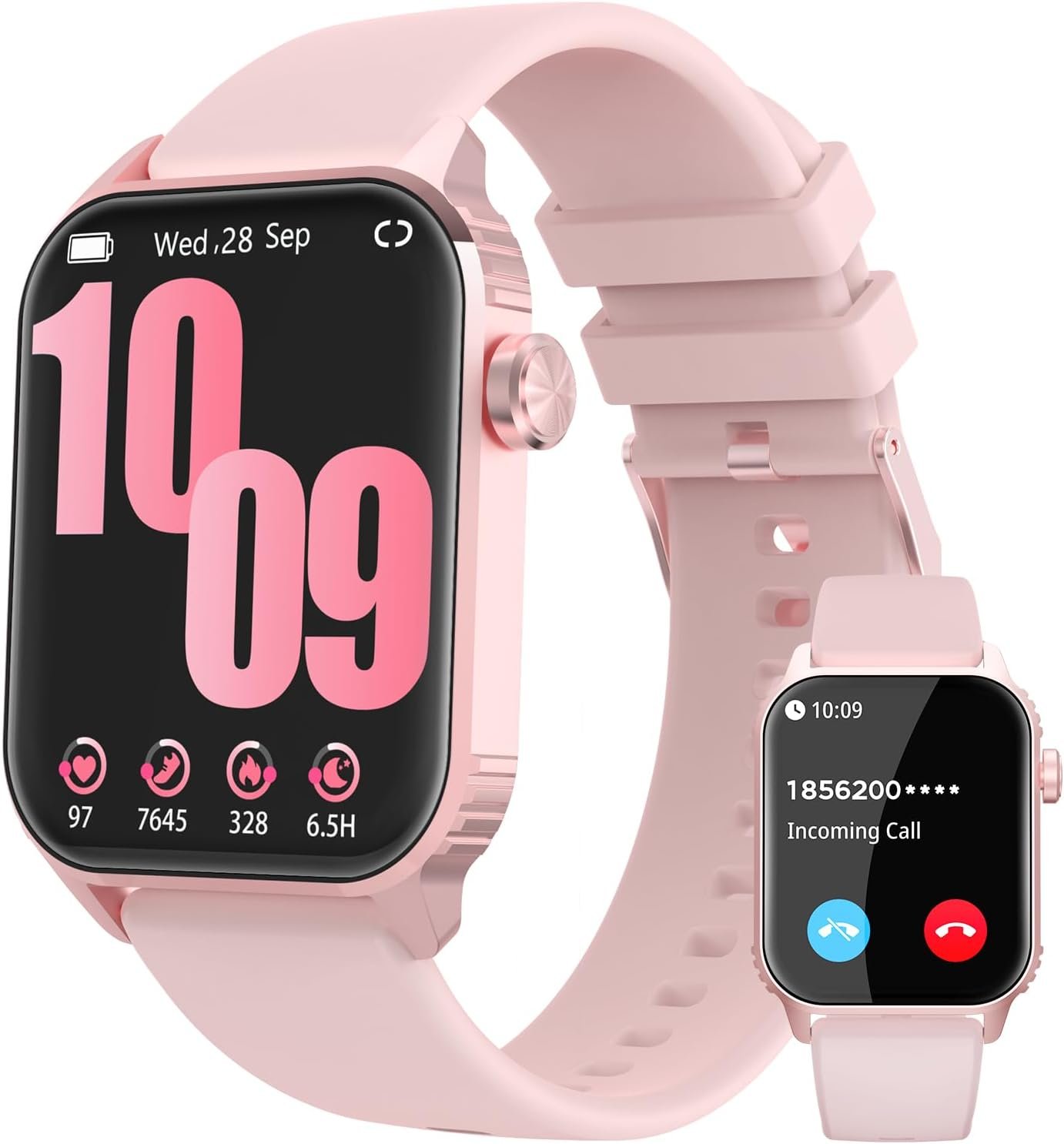 Smart Watches,120 Sports Modes Smartwatch, Bluetooth Call & Music Control for iPhone/Android