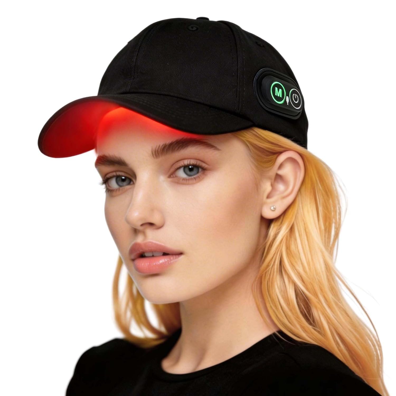 Wireless Rechargeable Red Light Therapy Cap for Hair Growth – FDA Cleared, Laser Hair Growth Device for Men and Women to Support Hair Growth