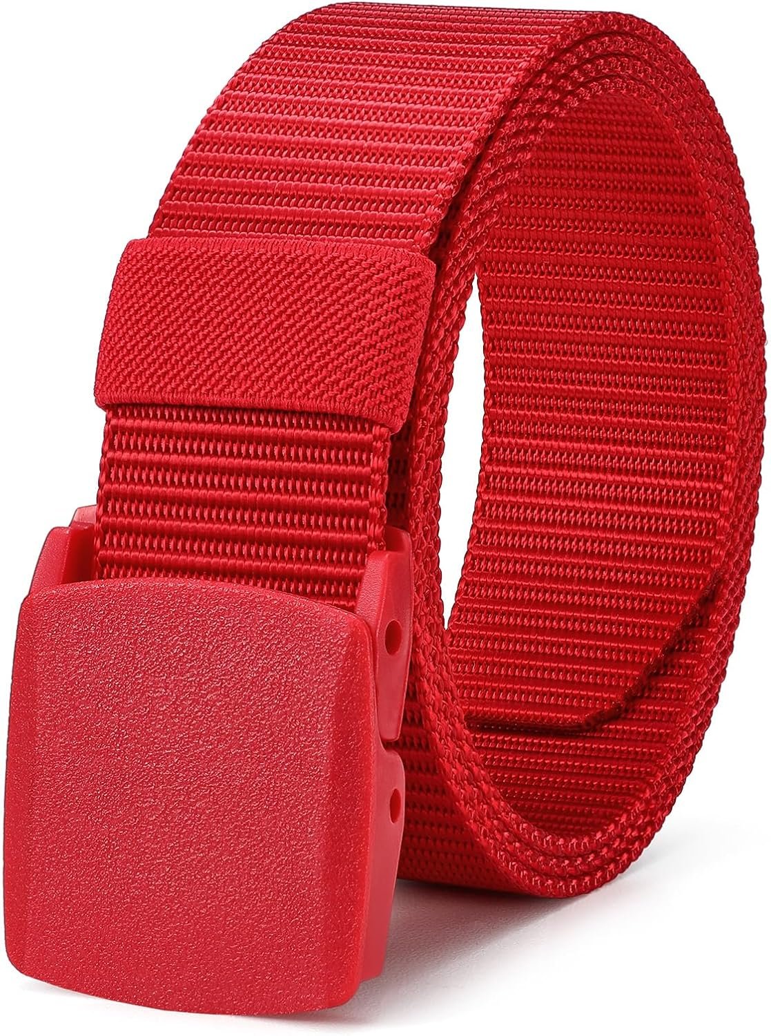 JASGOOD Nylon Canvas Breathable Military Tactical Men Waist Belt With Plastic Buckle