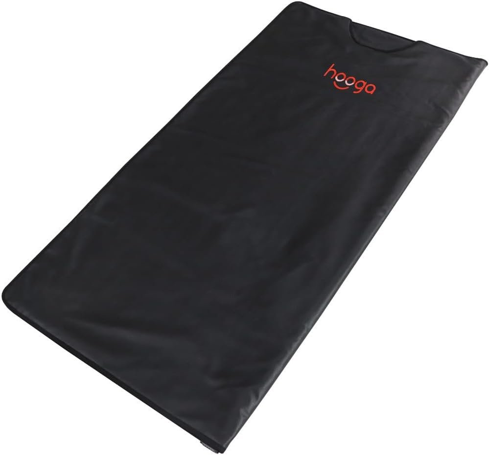 Hooga Portable Far Infrared Sauna Blanket for Home Detox, 71 Inches x 71 Inches