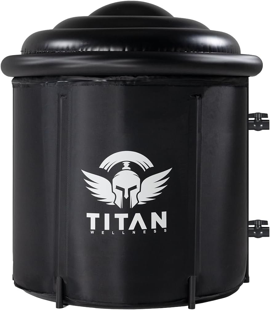 Bravo Cold Plunge Tub, Portable Ice Bath Therapy System, Insulated Foldable