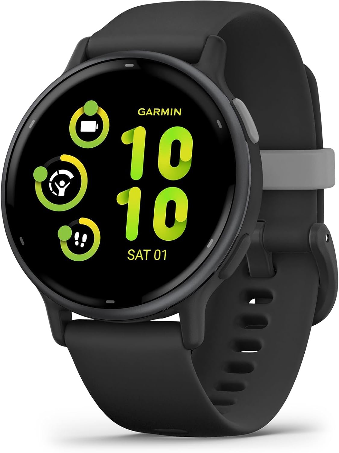 Garmin vívoactive® 5, Health & Fitness GPS Smartwatch, 42mm, Black | 24/7 Health Monitoring, Built-In Sports Apps, Sleep Coach, Body Battery™ Energy Monitoring, Workout Benefit & Recovery Time