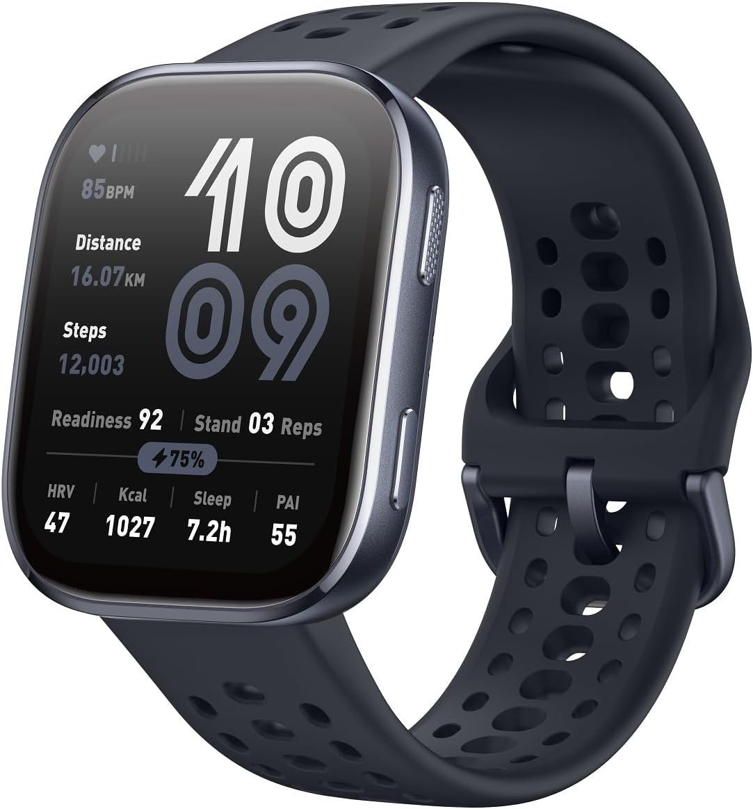 Amazfit Bip 6 Smart Watch, 1.97″ AMOLED Display, GPS, iOS/Android | 46mm, 14-Day Battery, Bluetooth Call & Text, Water-Resistant, Free Maps, AI, Health & Sleep Tracker, 140+ Workout Modes