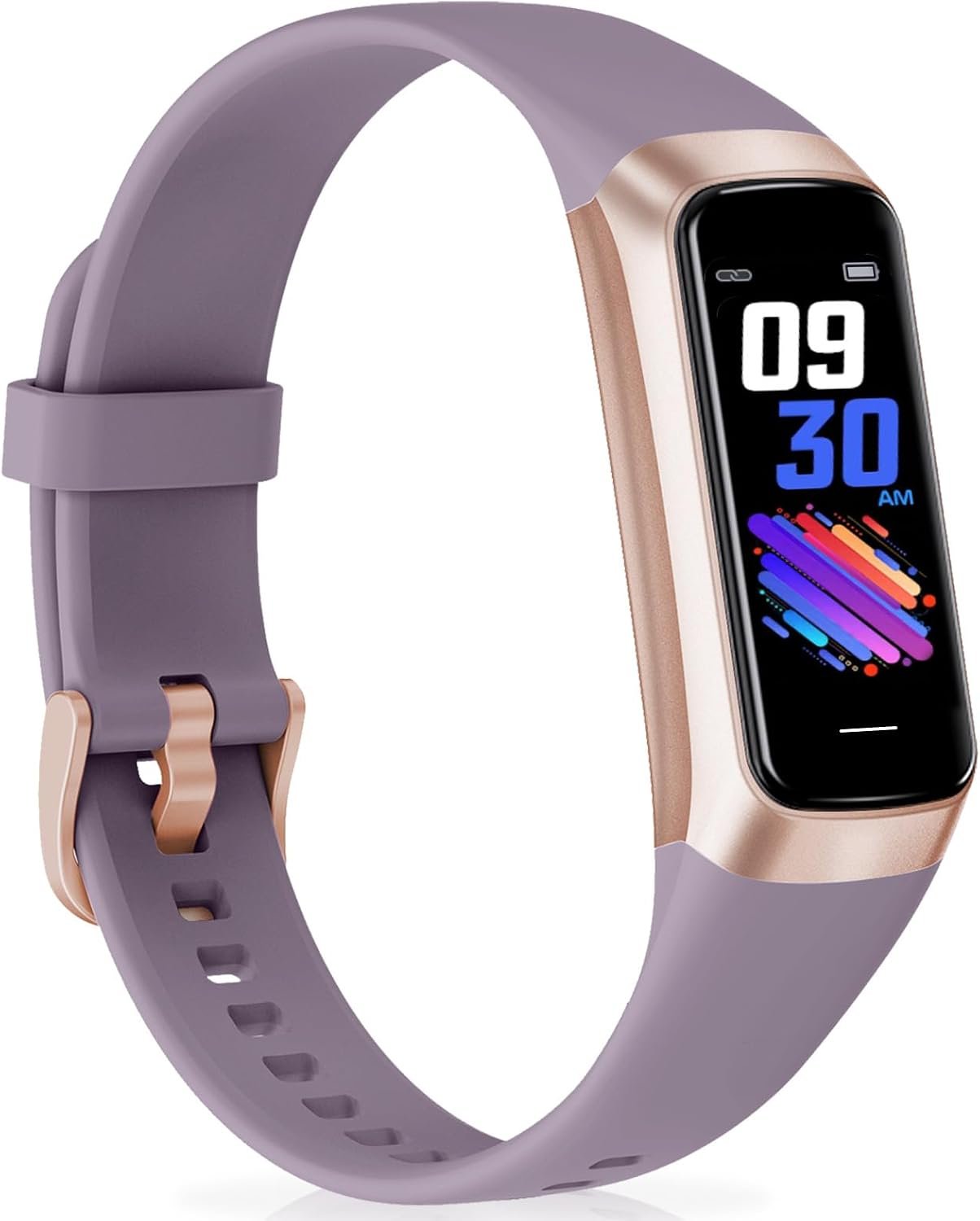 Fitness Tracker with 24/7Heart Rate, Blood Pressure, Sleep Tracking,Calorie | Activity Tracker with 1.1″” AMOLED Screen, Waterproof Step Tracker for Android iPhones