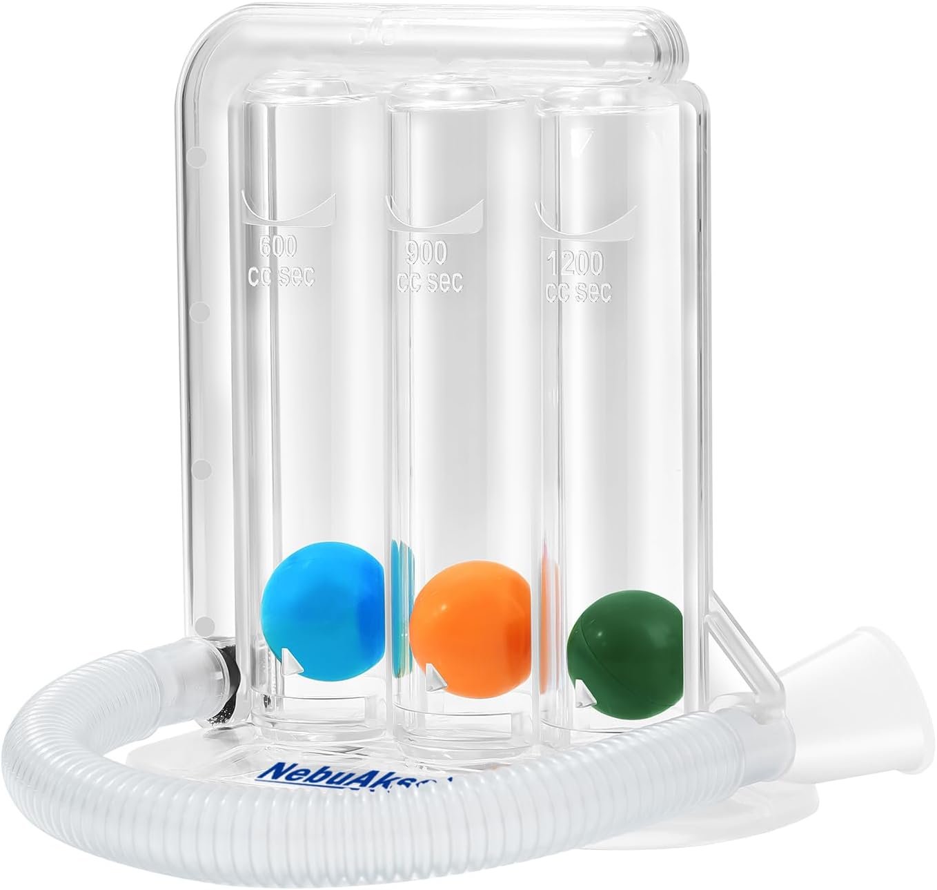 Breathing Exercise Device for Lungs, Deep Breathing Trainer with Flow, Design for Gentle Breathing Training & Recovery Support, Easy to Clean