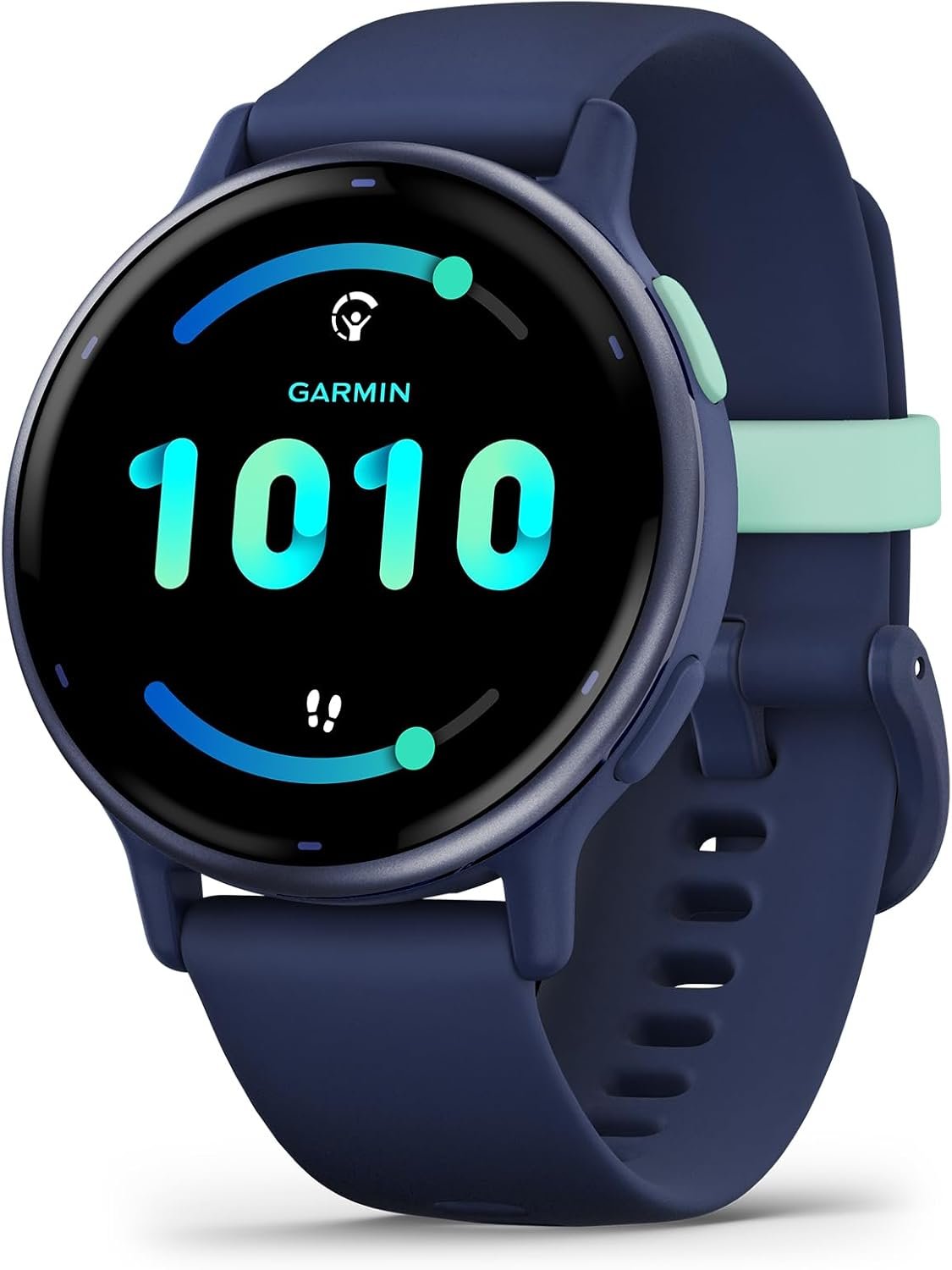 Garmin vívoactive® 5, Health & Fitness GPS Smartwatch, 42mm, Navy | 24/7 Health Monitoring, Built-In Sports Apps, Sleep Coach, Body Battery™ Energy Monitoring, Workout Benefit & Recovery Time