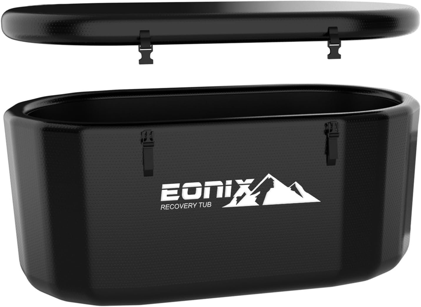156 Inflatable Cold Plunge Tub with Insulated Lid,Ice Bath Tub for Athletes | Cold Plunge Tub Compatible, Portable Inflatable Ice Bath Tub for Easy Setup Portable, Premium Material Superior Ice Retention