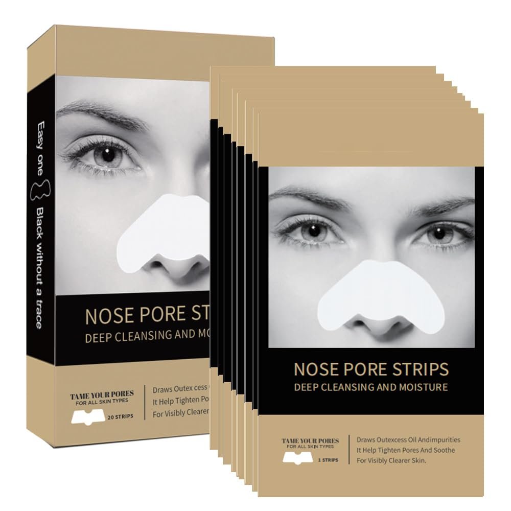 Blackhead Remover Nose Pore Strips for Women & Men, 20 PCS