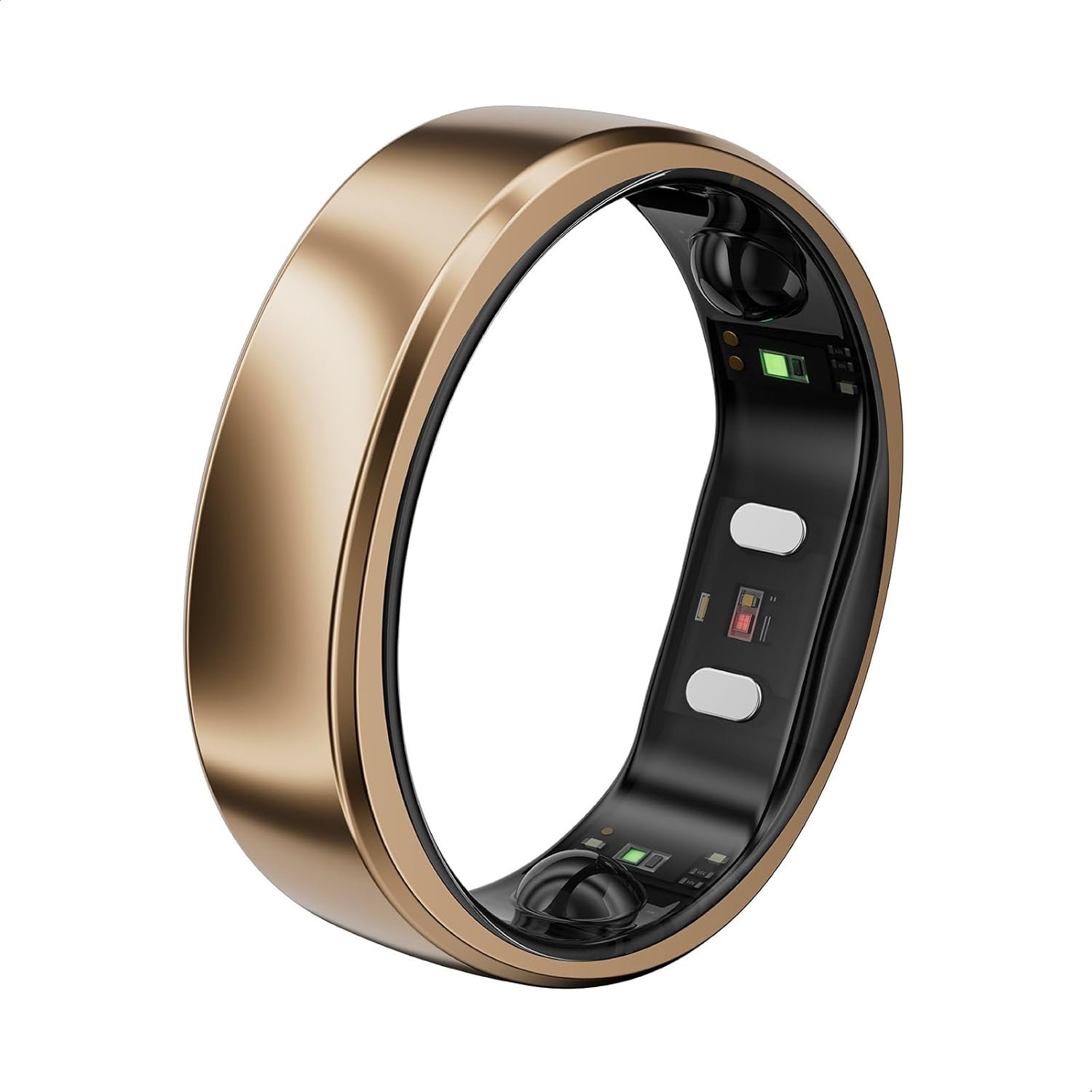 RingConn Gen 2 Air Ultra-Thin Smart Ring(Size 9, Dune Gold) | 10-Day Battery Life, Fitness/Sleep/Stress/HR Tracker for Women&Men, No App Fee for Standard Features,iOS & Android Compatible