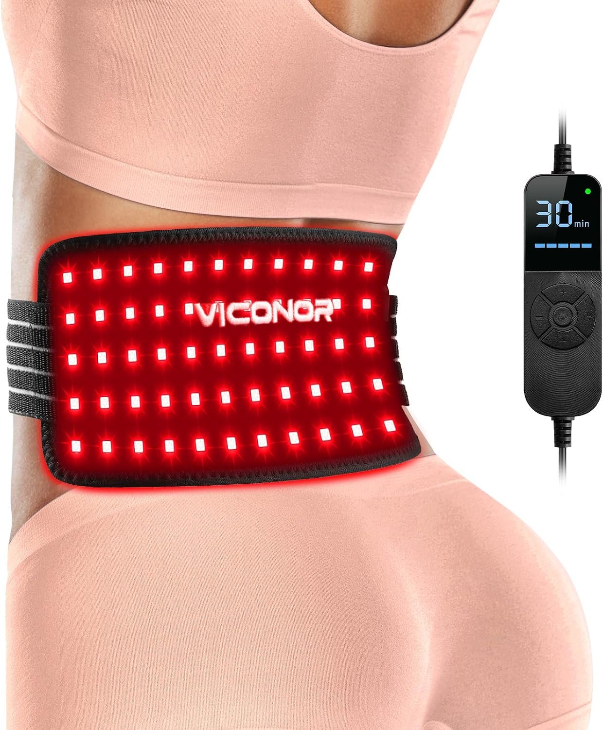 Red Light Therapy for Body, Infrared Light Therapy, Red Light Mat for Full Body, 3-in-1 LED Bead, 660nm & 850nm, Pain Relief, Light-Therapy for Dogs, Knee, Shoulder, Back