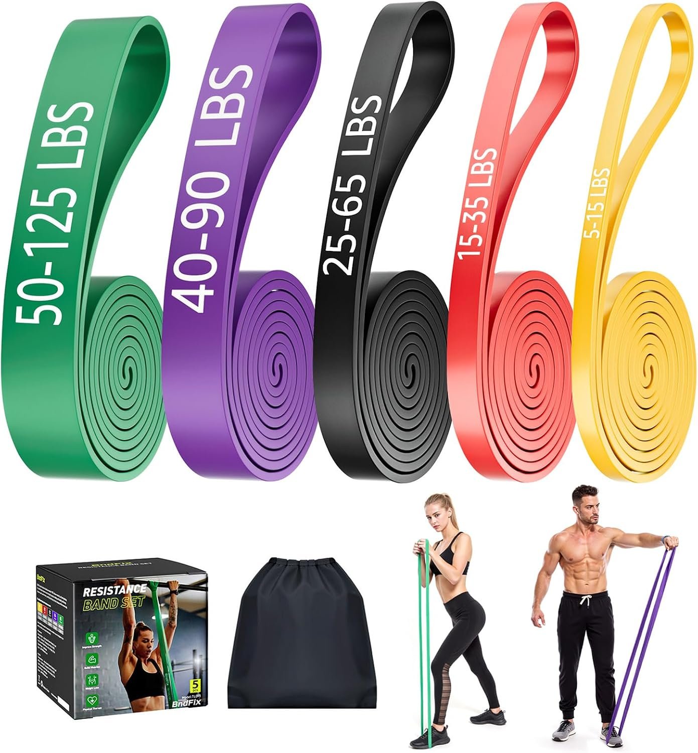 Dapofajo Resistance Bands for Working Out | Dapofajo Resistance Bands for Working Out