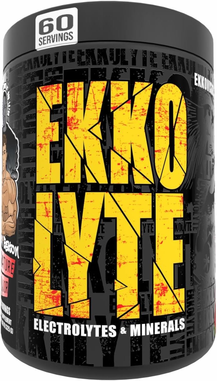 Ekkovision Ekkolyte Electrolyte Powder, Strawberry Banana, 60 Servings
