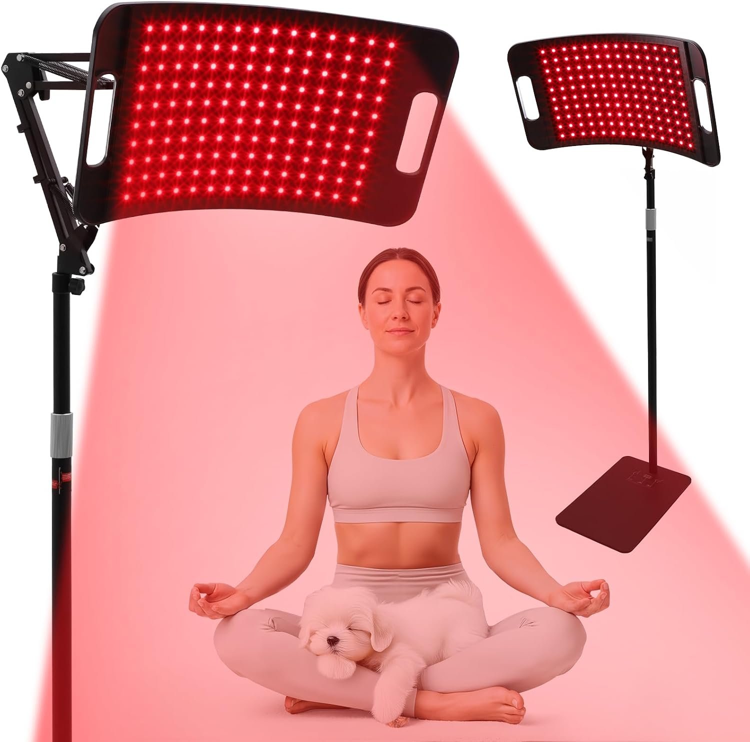 Red Light Therapy for Body face,660nm 850nm 940nm Tri-Wavelength Infrared Red Light Large Panel 3 in 1 Led Bead Light Therapy Lamp for Home Use,Ideal Gift for Mom Women Wife Sister Girlfriend