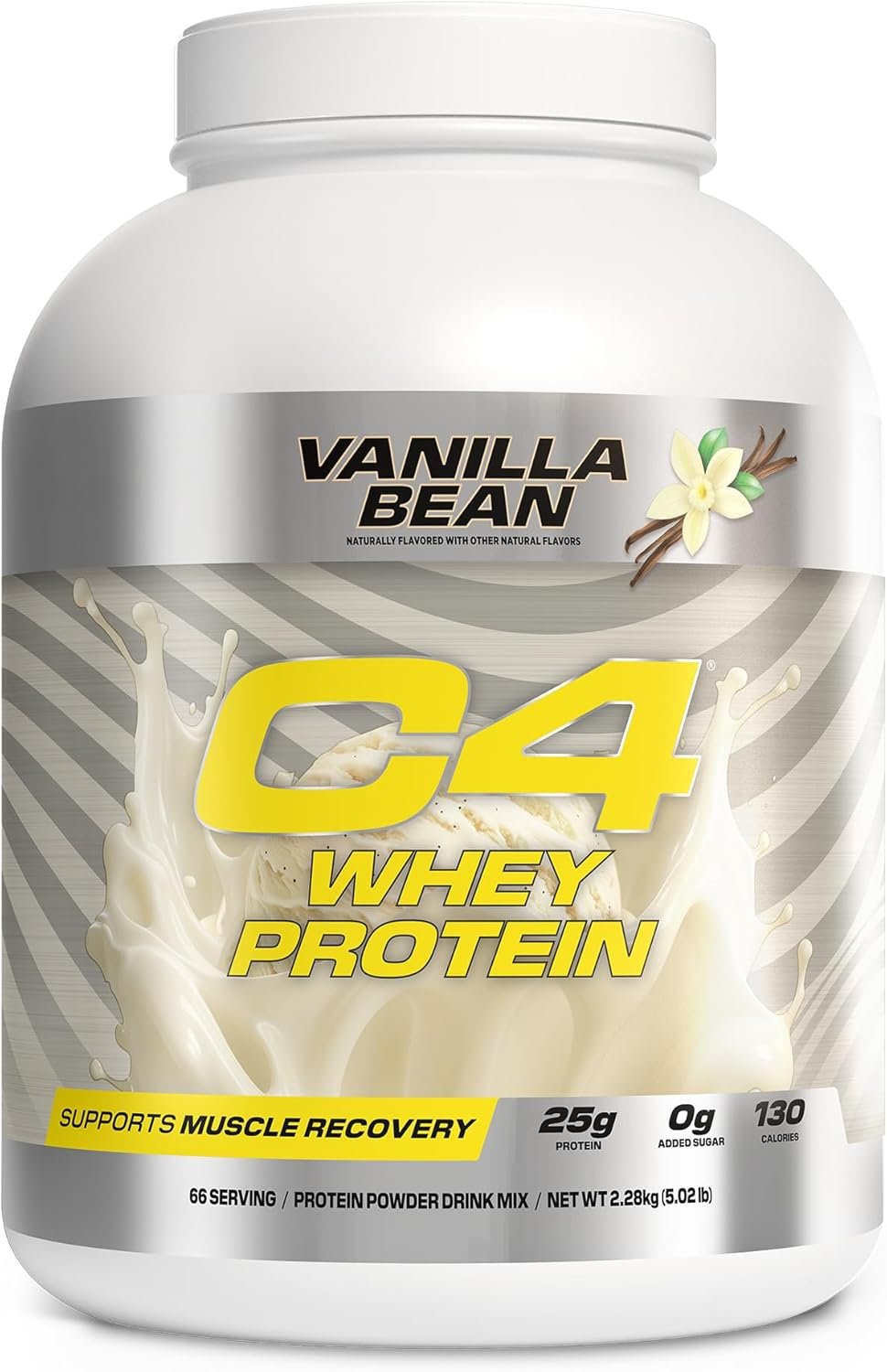 C4 Whey Protein Powder, 25g of Protein for Muscle Recover, 66 Servings