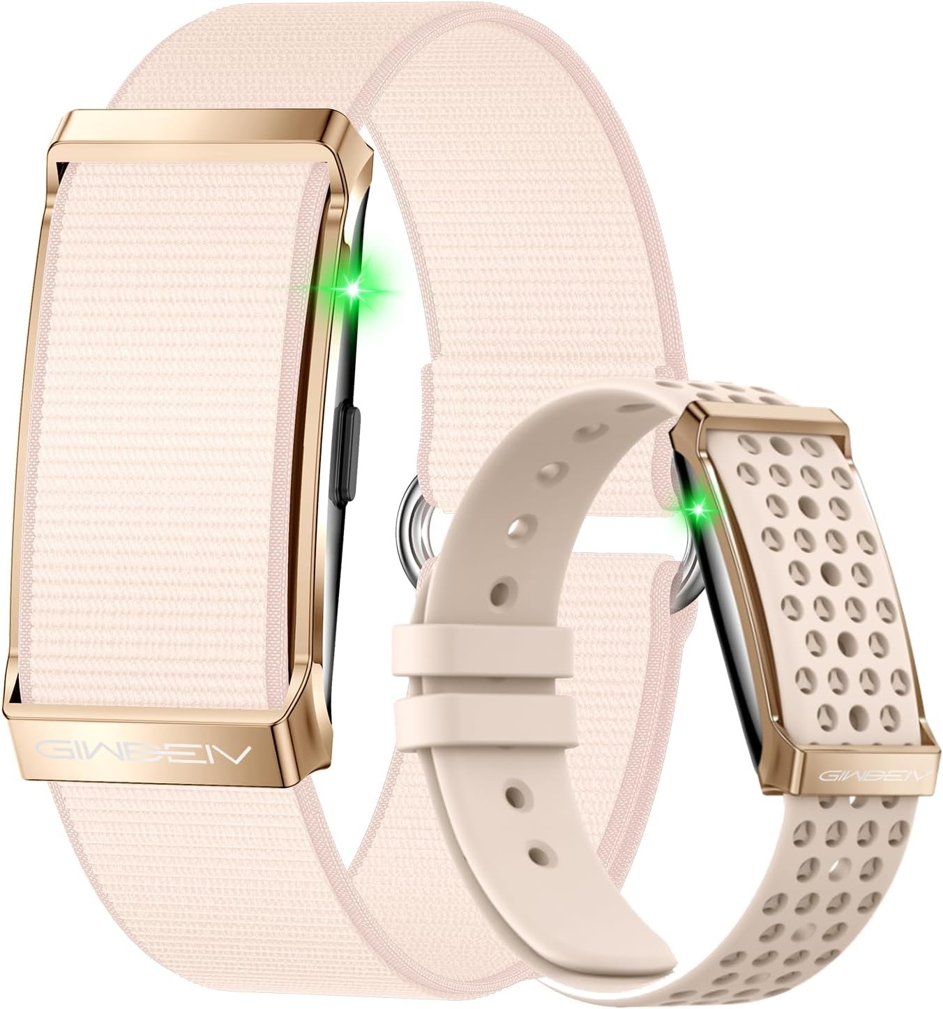 Fitness Smart Bracelet for Men Women, 24/7 Activity Health Tracker | Heart Rate, SpO2, Stress, Step & Calorie Tracker, 30 Days Battery, 170+ Sports Modes, IP68 Waterproof, Free APP, 2 Bands