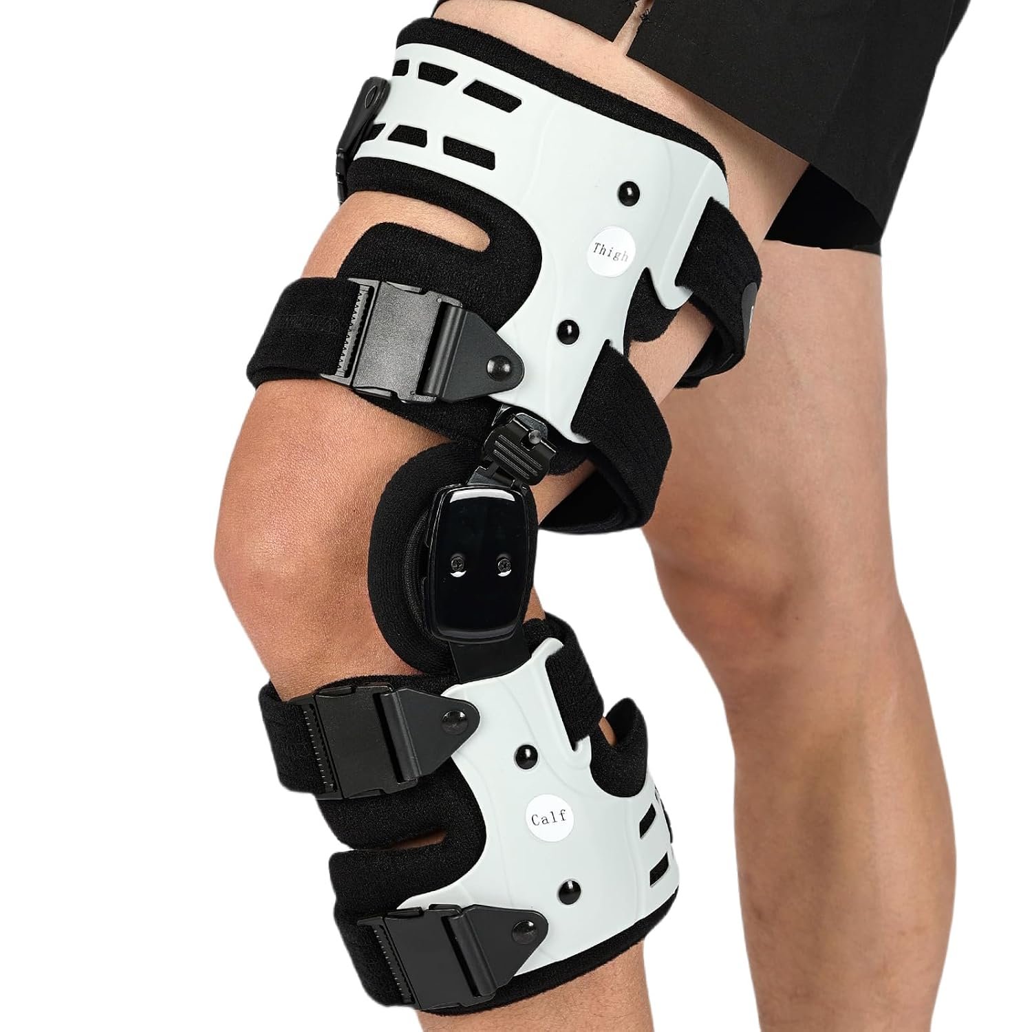 OA Unloader Knee Brace, Adjustable Metal Medial & Lateral Valgus Knee Support, Osteoarthritis, Arthritis Pain Relief and Bone on Bone for Men & Women, Left