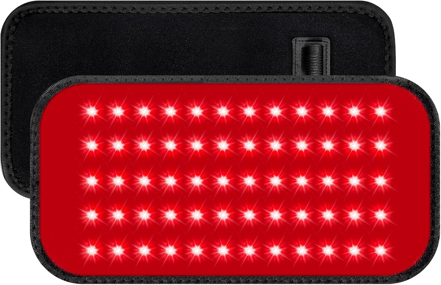 Red Light Therapy for Body, 660nm 850nm Infrared Light Therapy Pad, Wearable Wrap with Timer Remote Control for Back Shoulder Waist Knee, Infrared Light Device Home Use, 12.4” x 5.7” Large Area