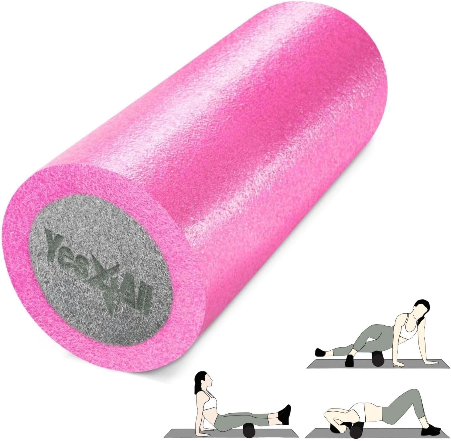 Yes4All Medium Firm Two-Layer PE Foam Roller for Yoga & Pilates