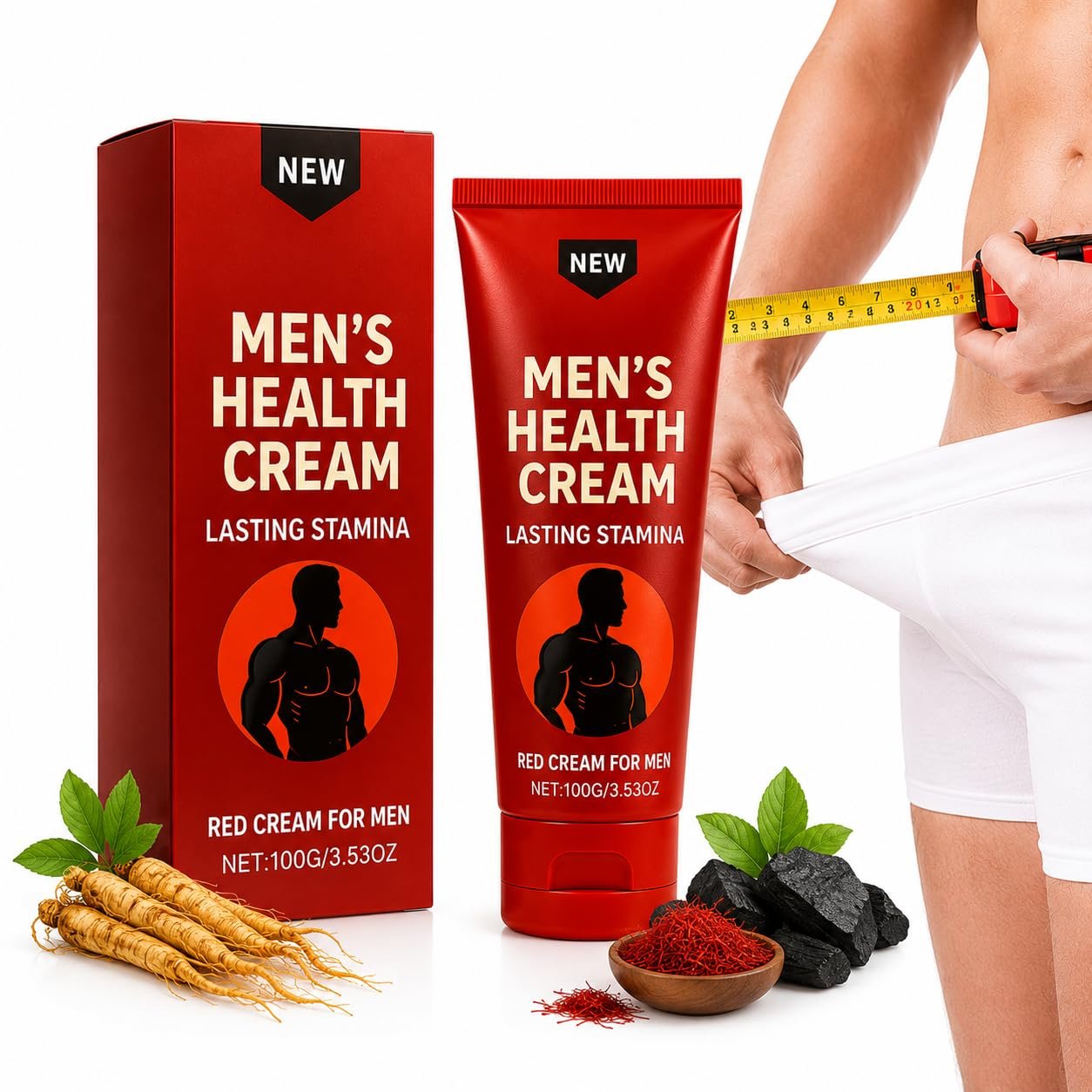 Men’s Health Cream, VITAL CREAM, Prime Alpha Men Max Cream (1PC)