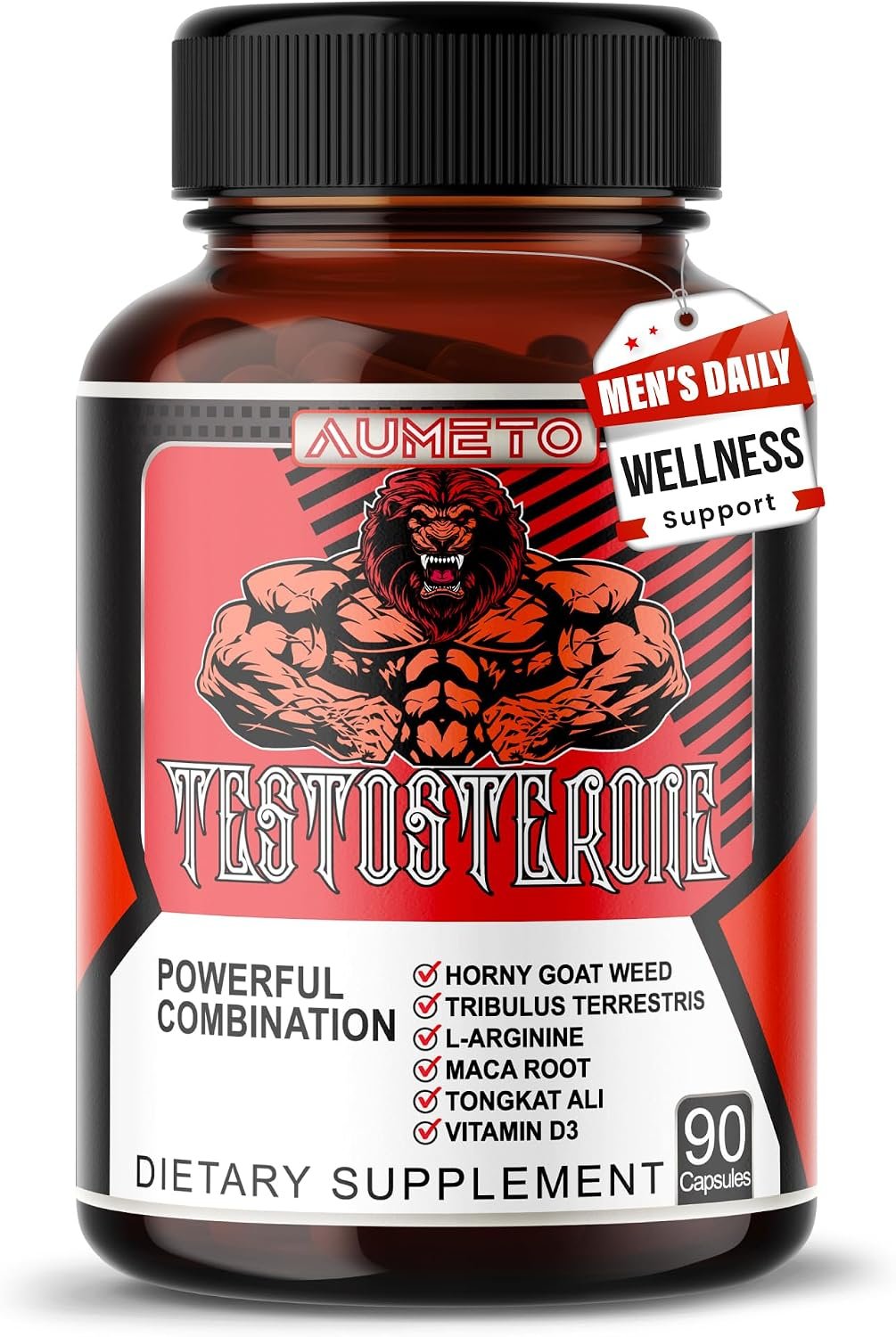 Advanced Goat Weed 7-in-1 with Tribulus & L-Arginine, 90 Capsules