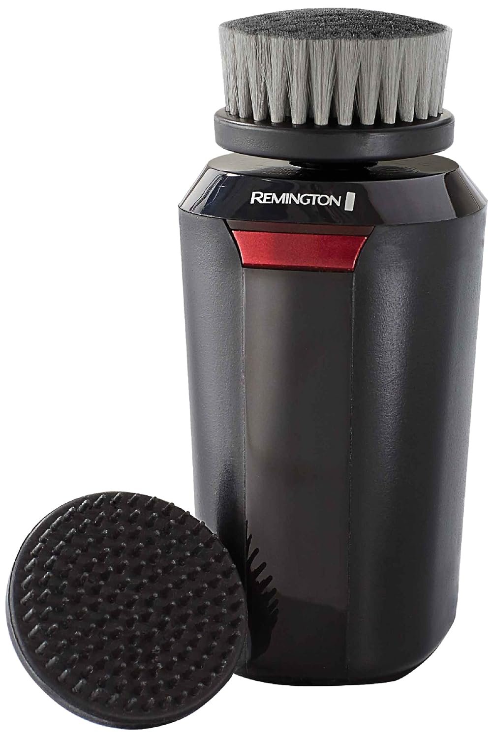 Remington Reveal Men’s Compact Facial Cleansing Brush with Pre Shave and Charcoal Heads (FC1500B)