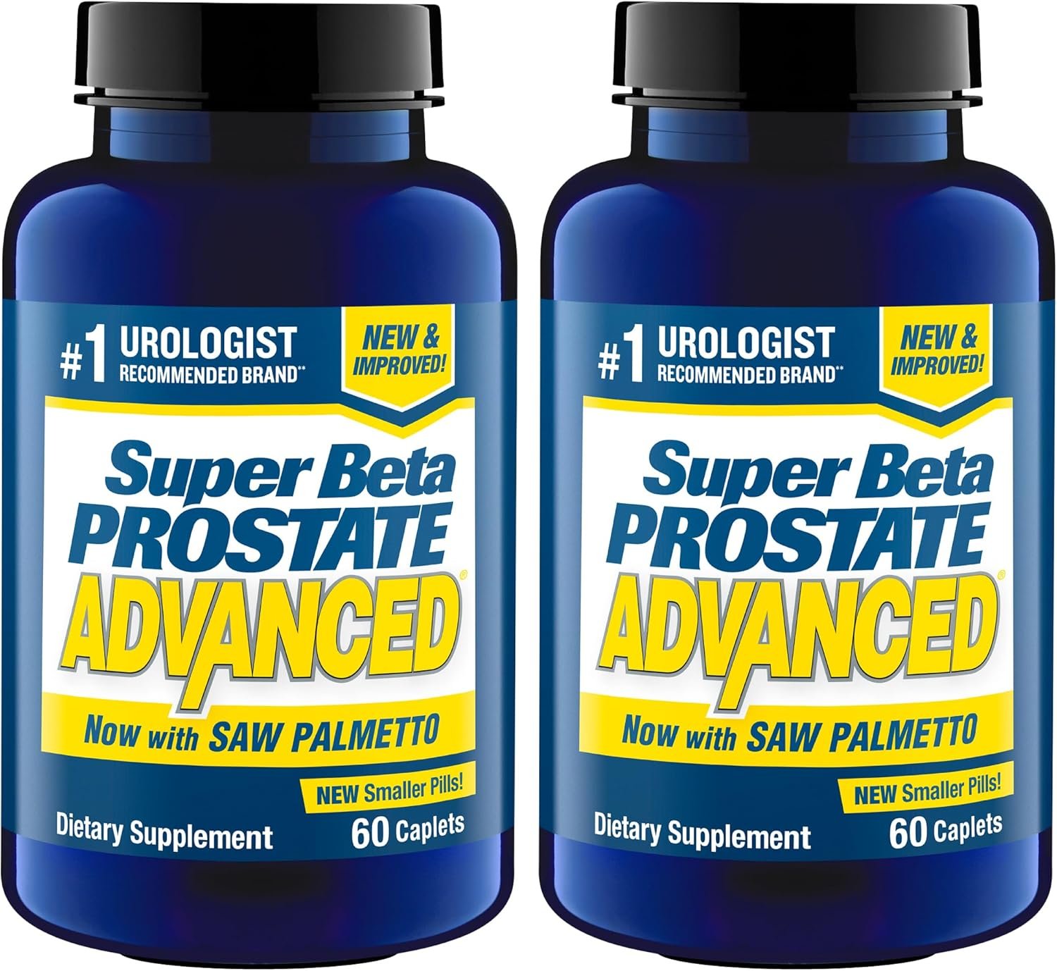 SUPER BETA PROSTATE Advanced with Saw Palmetto, Prostate Support, 120 Count | Prostate Health Supplements for Men, Bladder & Urinary Support, Promote Sleep