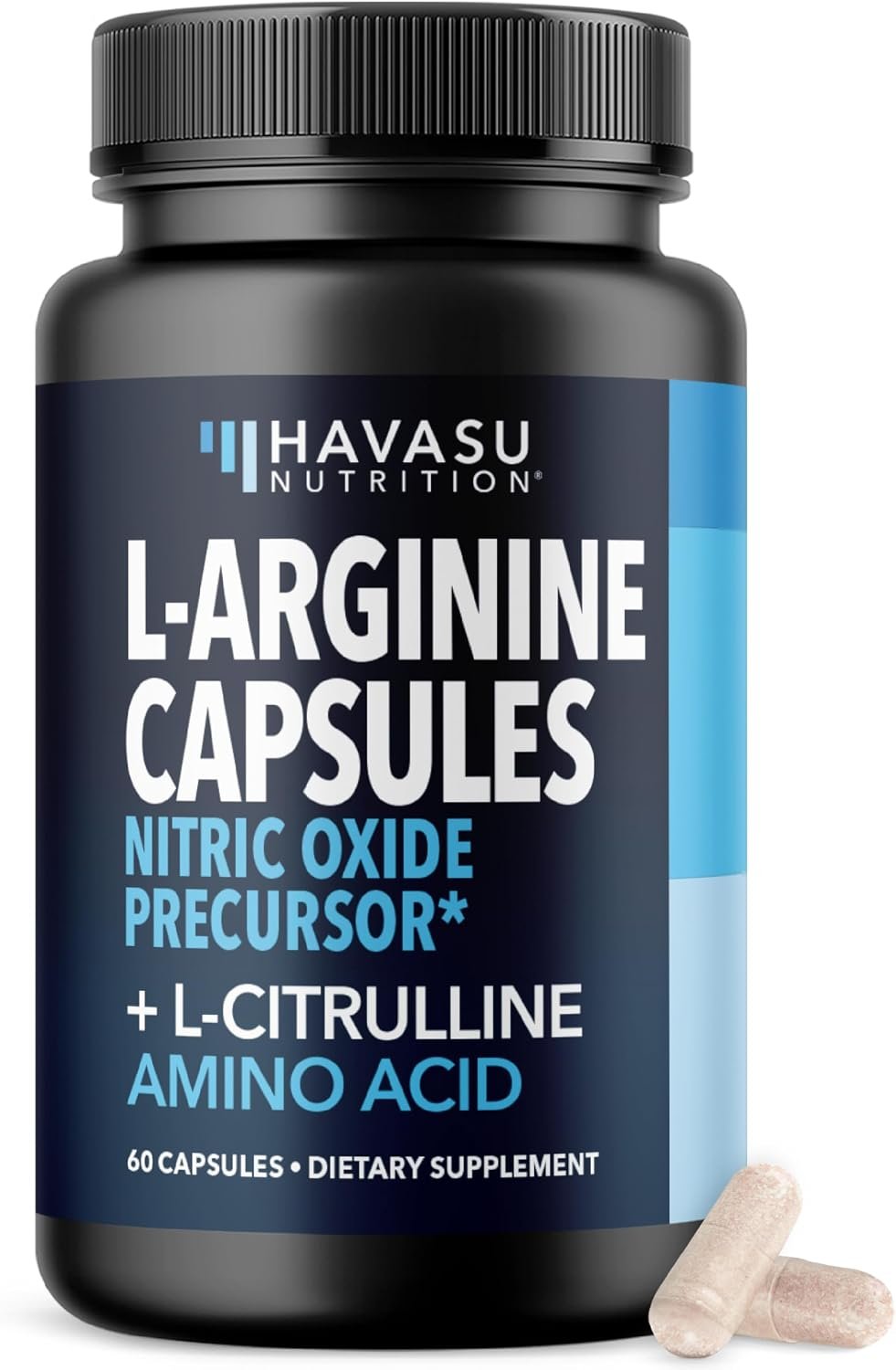 L-Arginine and L-Citrulline for Men, Nitric Oxide Support, 30 Servings