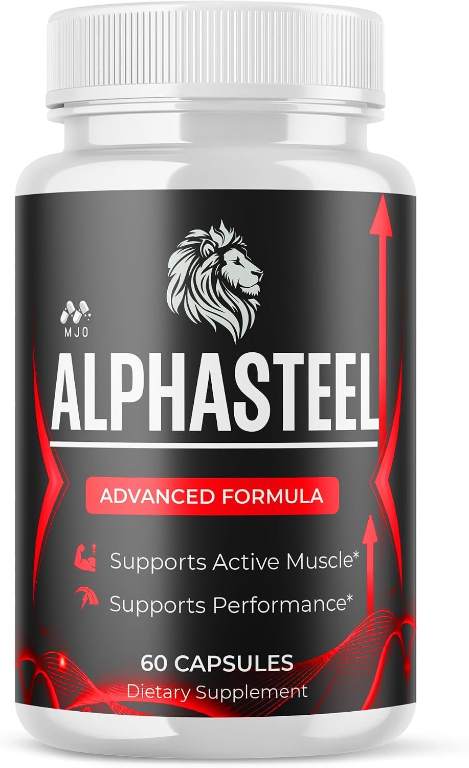 Alphasteel Capsules, Official Alphasteel Supplement Formula (60 Capsules)